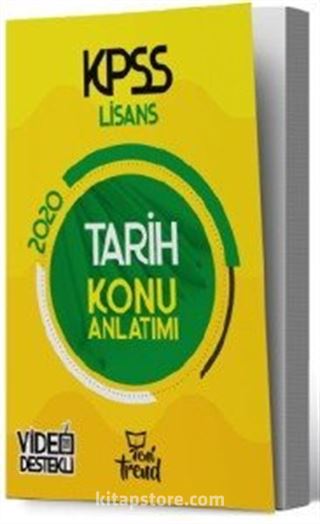 2020 KPSS Tarih Konu Anlatımlı