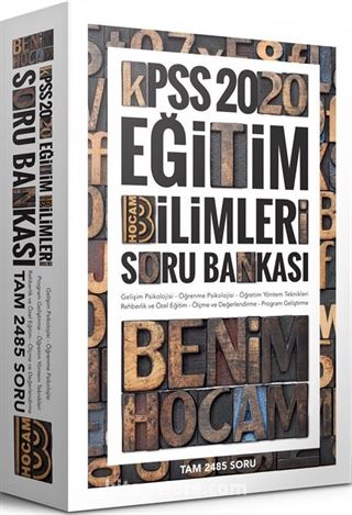2020 KPSS Eğitim Bilimleri Tek Kitap Soru Bankası