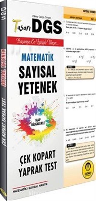 DGS Matematik Sayısal Yetenek Yaprak Test