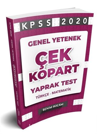 2020 Genel Yetenek Çek Kopart Yaprak Test