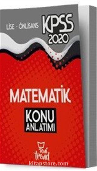 2020 KPSS Lise Önlisans Genel Yetenek Genel Kültür Matematik Konu Anlatımı
