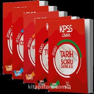 2020 KPSS Genel Yetenek Genel Kültür Soru Bankası Seti (5 Kitap)