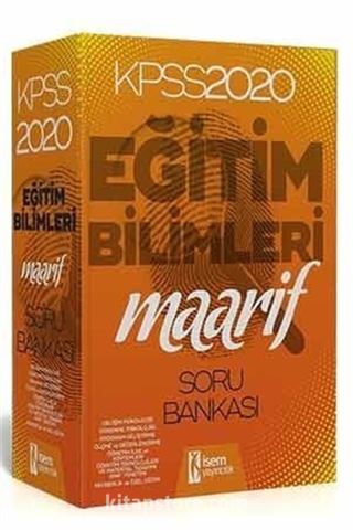 2020 KPSS Maarif Eğitim Bilimleri Modüler Soru Bankası Seti