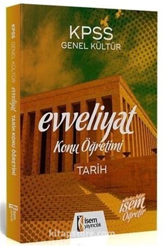 2020 Evveliyat KPSS Tarih Konu Öğretimi