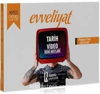 2020 Evveliyat KPSS Genel Kültür Tarih Video Ders Notları