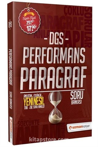 DGS Performans Paragraf Soru Bankası