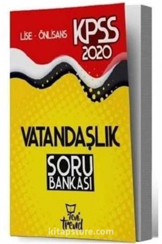 2020 KPSS Lise Ön Lisans Vatandaşlık Soru Bankası