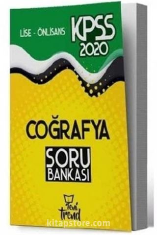 2020 KPSS Lise Ön Lisans Coğrafya Soru Bankası