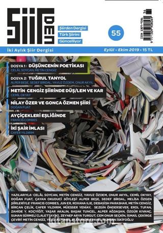 Şiirden İki Aylık Şiir Dergisi Sayı: 55 eylül-Ekim 2019