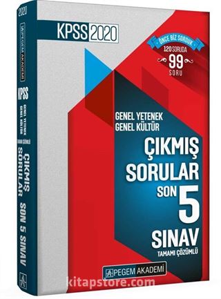 2020 KPSS Genel Yetenek Genel Kültür Tamamı Çözümlü Çıkmış Sorular Son 5 Sınav