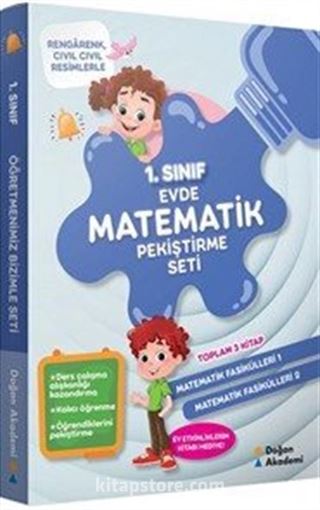 1. Sınıf Evde Matematik Pekiştirme Seti
