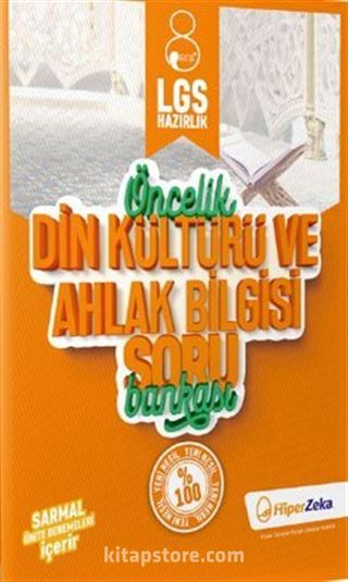 8.Sınıf Öncelik Din Kültürü Ve Ahlak Bilgisi Soru Bankası