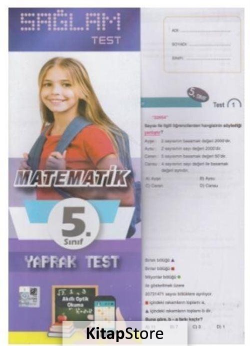 5. Sınıf Matematik Sağlam Yaprak Test (Poşetli)