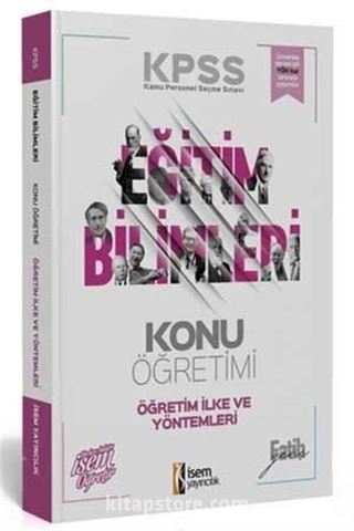 2020 KPSS Eğitim Bilimleri Öğretim İlke ve Yöntemleri Konu Anlatımı