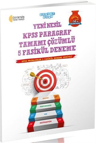 Yeni Nesil KPSS Paragraf Tamamı Çözümlü 5 Fasikül Deneme