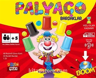 Palyaço Bardaklar