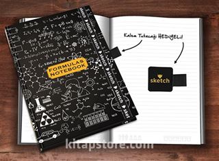 Formulas Notebook - Özel Tasarım Defter (Kalem Tutacağı Hediyeli)