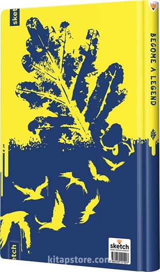 Become a Legend - Özel Tasarım Defter (Kalem Tutacağı Hediyeli)