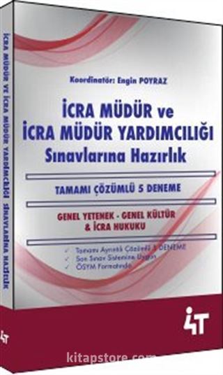 İcra Müdür ve İcra Mü Sınavlarına Hazırlık