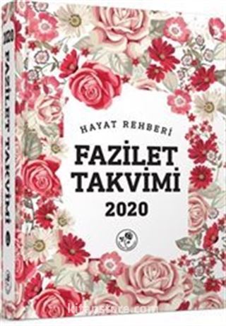2020 Fazilet Takvimi Yurtiçi 6. Bölge Ciltli Takvim (10x14)