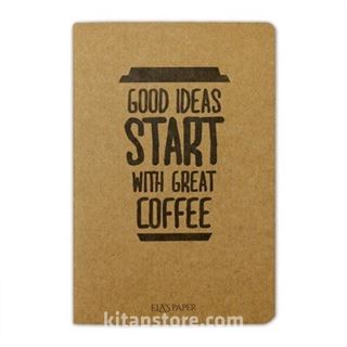 Coffee Düz Twins (2 Defter Takım)
