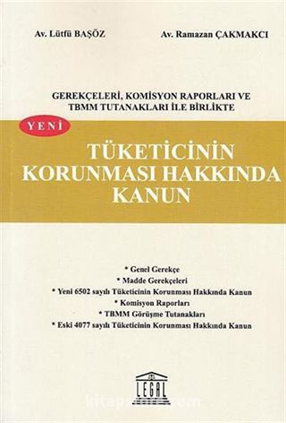Tüketicinin Korunması Hakkında Kanun (Büyük Boy)