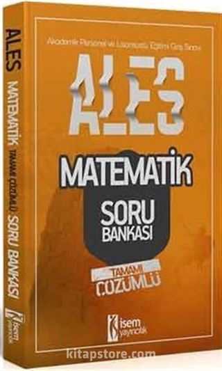 2020 ALES Matematik Sayısal Yetenek Tamamı Çözümlü Soru Bankası