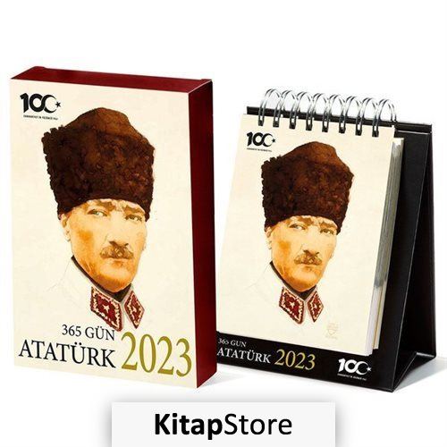 Atatürk 365 Gün 2023 Masa Takvimi