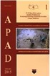 Anadolu Prehistorya Araştırmaları 1 / APAD 1
