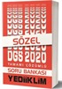 2020 DGS Sözel Tamamı Çözümlü Soru Bankası