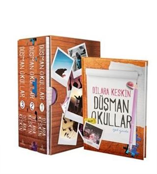 Düşman Okullar Seti (Karton Kapak) (3 Kitap)
