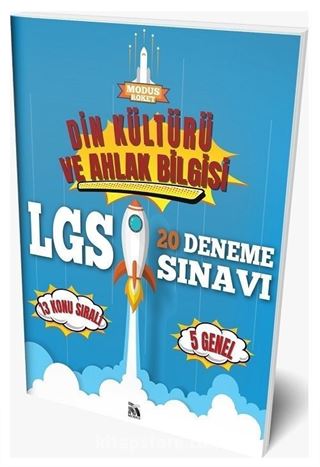 LGS Din Kültürü ve Ahlak Bilgisi Roket 20 Deneme