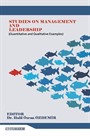 Studies On Management And Leadership