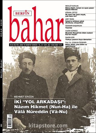 Berfin Bahar Aylık Kültür Sanat ve Edebiyat Dergisi Sayı:263 Ocak 2020