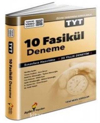 TYT 10 Fasikül Deneme-Tamamı Video Çözümlü