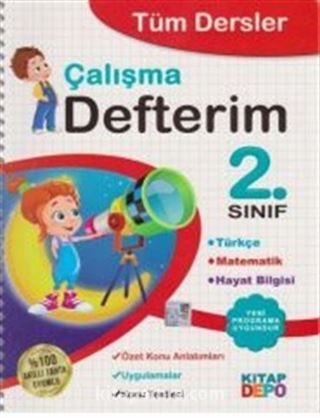 2.Sınıf Tüm Dersler Çalışma Defterim