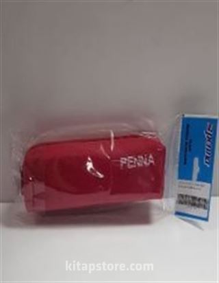Penna Tekli Keten Kalemlik (Kırmızı)