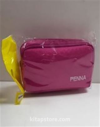 Penna Neon İkili Kalemlik Düz KK220 (Pembe)