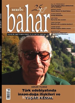 Berfin Bahar Aylık Kültür Sanat ve Edebiyat Dergisi Sayı:264 Şubat 2020