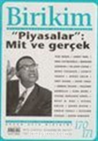 Birikim Aylık Sosyalist Kültür Dergisi, Haziran-Temmuz 2003 Sayı:170-171