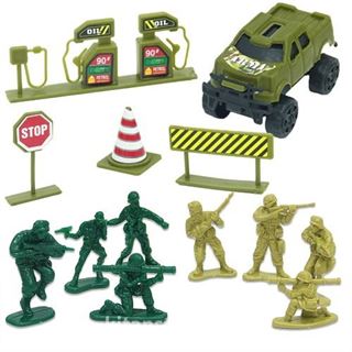Poşette Arabalı Asker Set(Pr08)