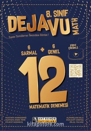 LGS 8. Sınıf Dejavu Math 12 Matematik Denemesi