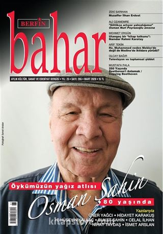 Berfin Bahar Aylık Kültür Sanat ve Edebiyat Dergisi Sayı:265 Mart 2020