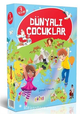 Dünyalı Çocuklar Seti (7 Kitap + Değerlendirme Testi Hediye)