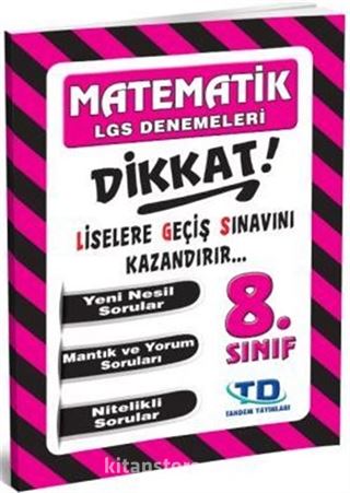 8. Sınıf Matematik LGS Denemeleri