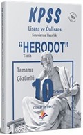 'Herodot'' Tamamı Çözümlü 10 Tarih Deneme (Lisans-Önlisans)