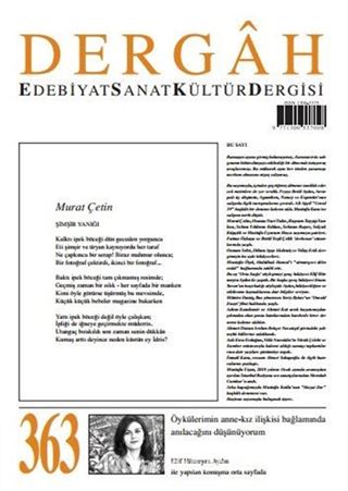 Dergah Edebiyat Sanat Kültür Dergisi Sayı:363 Mayıs 2020