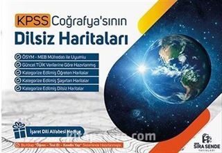 2020 KPSS Coğrafyası'nın Dilsiz Haritaları