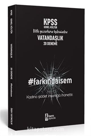2020 Farkındaİsem KPSS Genel Kültür Vatandaşlık 20 Deneme