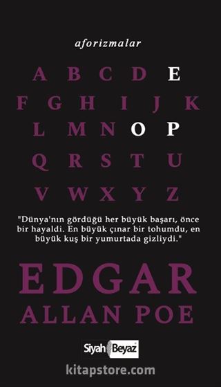 Aforizmalar / Edgar Allan Poe